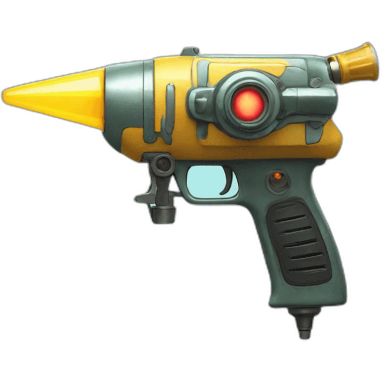 Ray gun emoji