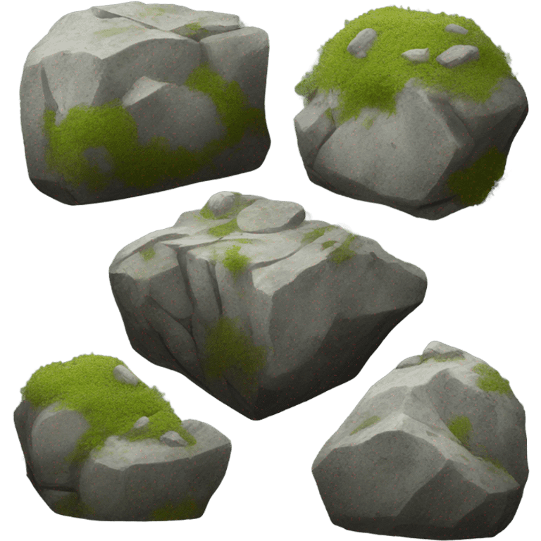 Rock emoji