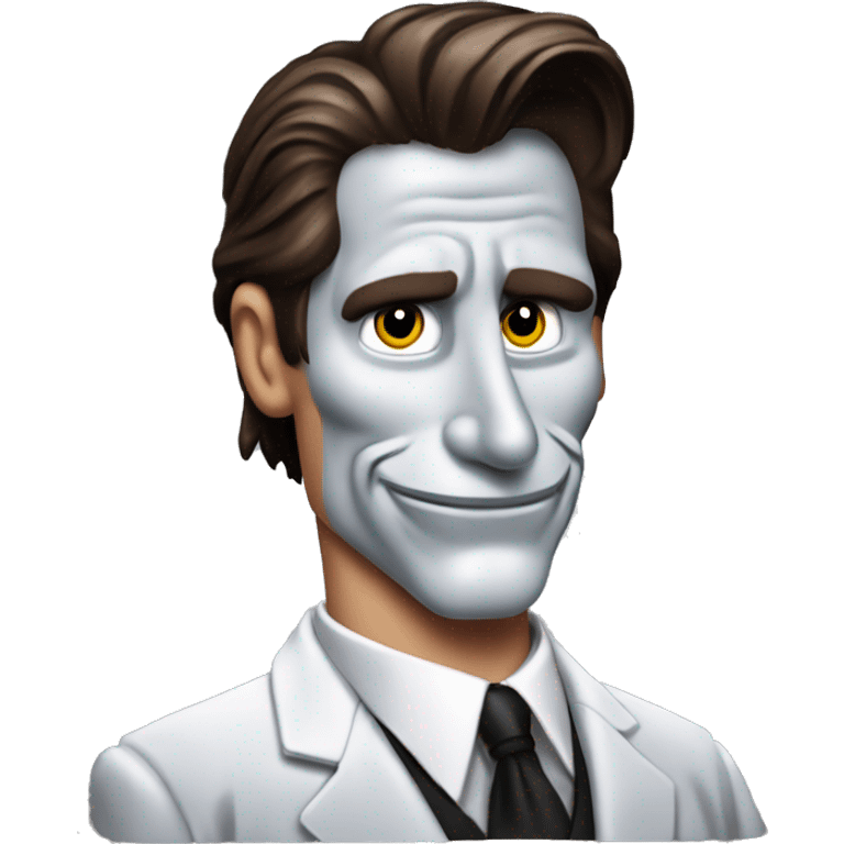 Patrick Bateman Christian bale Donald Duck cartoon emoji