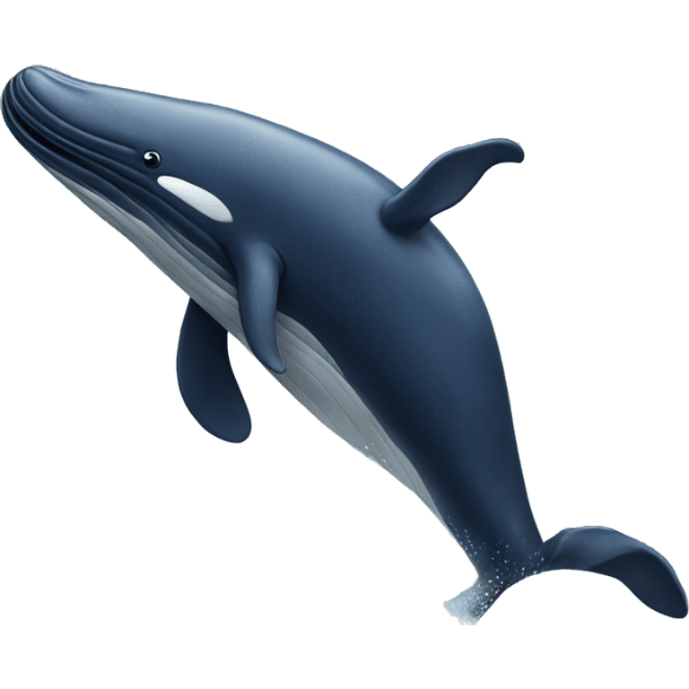 Whale dancing emoji