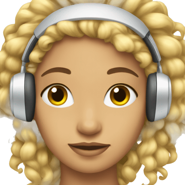 Coquette headphones  emoji