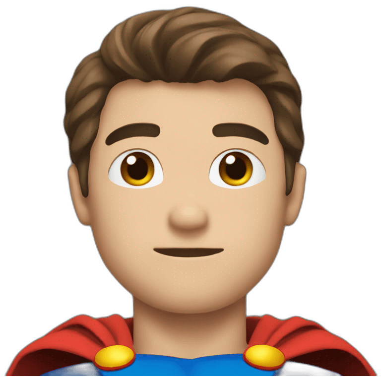 Super man emoji