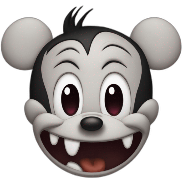 Evil-mickey emoji