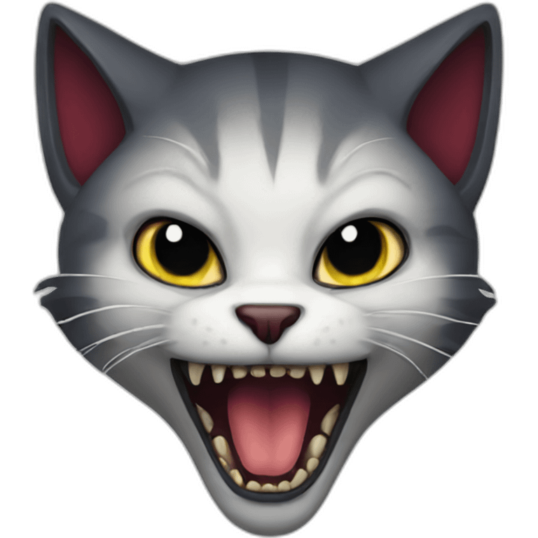 cat vampire emoji