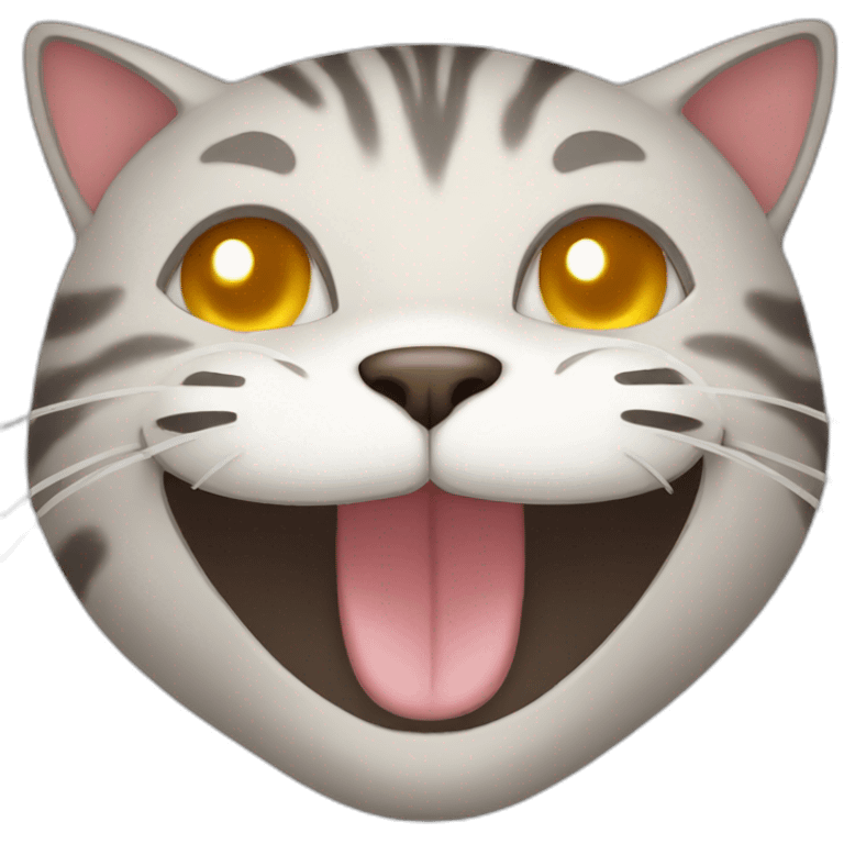 Cat smiling emoji