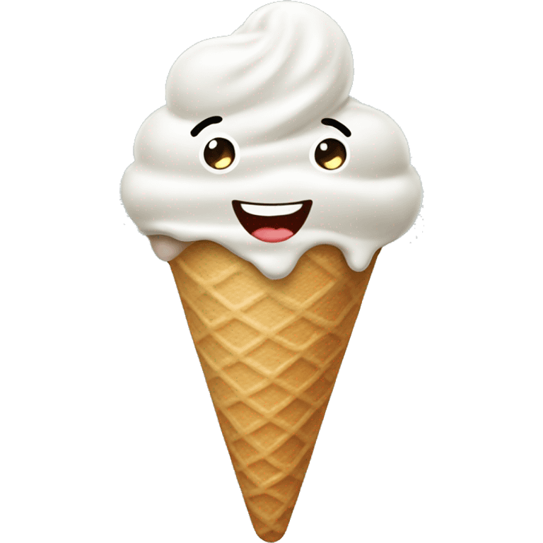 scoop of ice-cream emoji