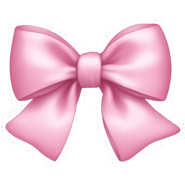 Baby pink bow emoji