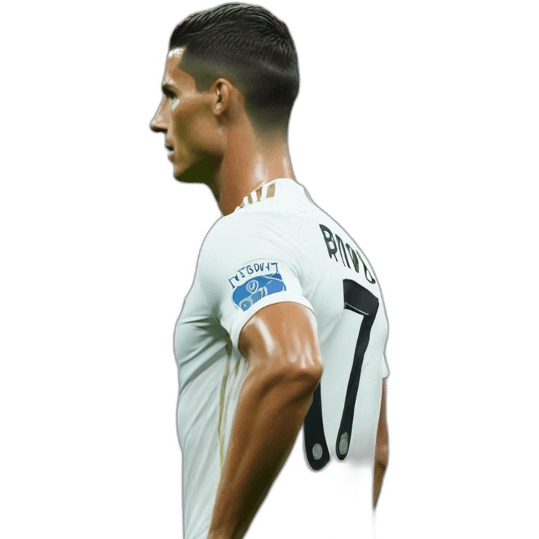 back of CR7 emoji