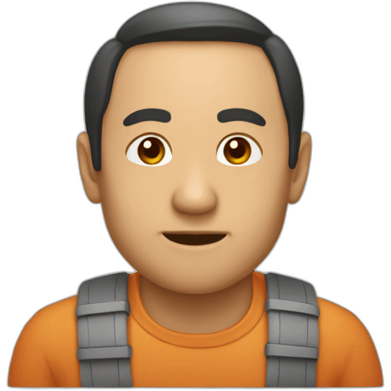 Luhut makan emoji