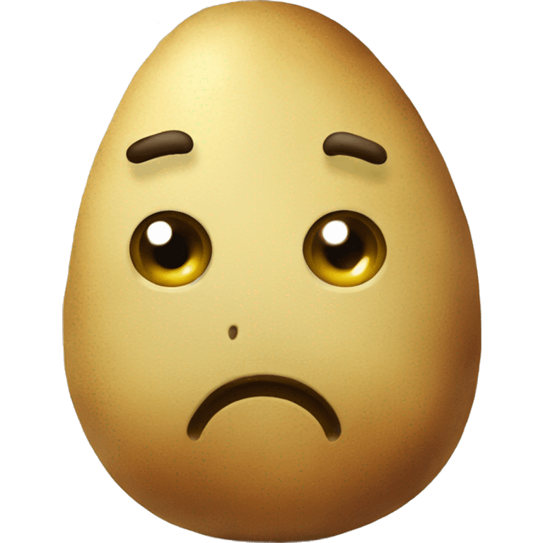 sad potato emoji