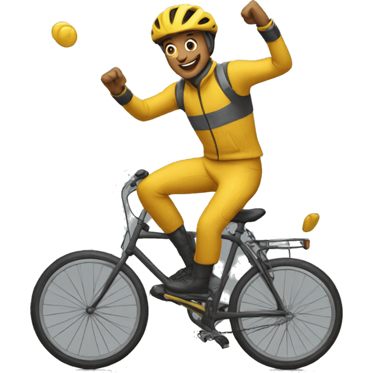 bicycle dance emoji