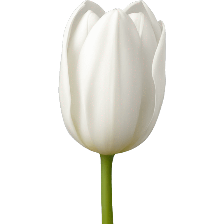 Tulpe weiss  emoji