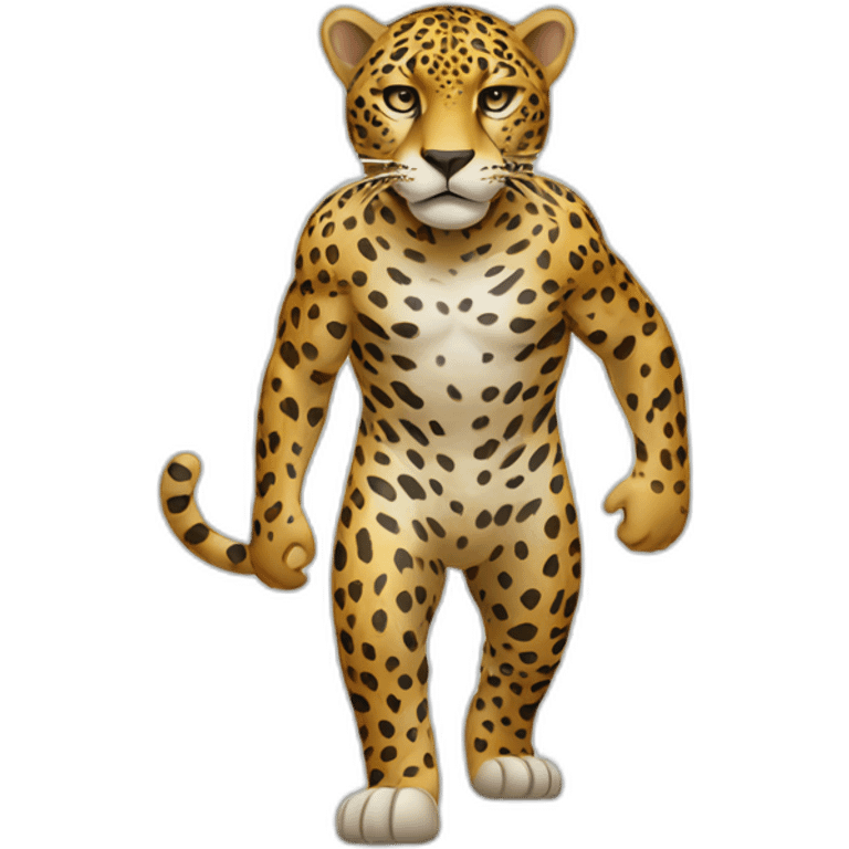 Jaguar full body emoji