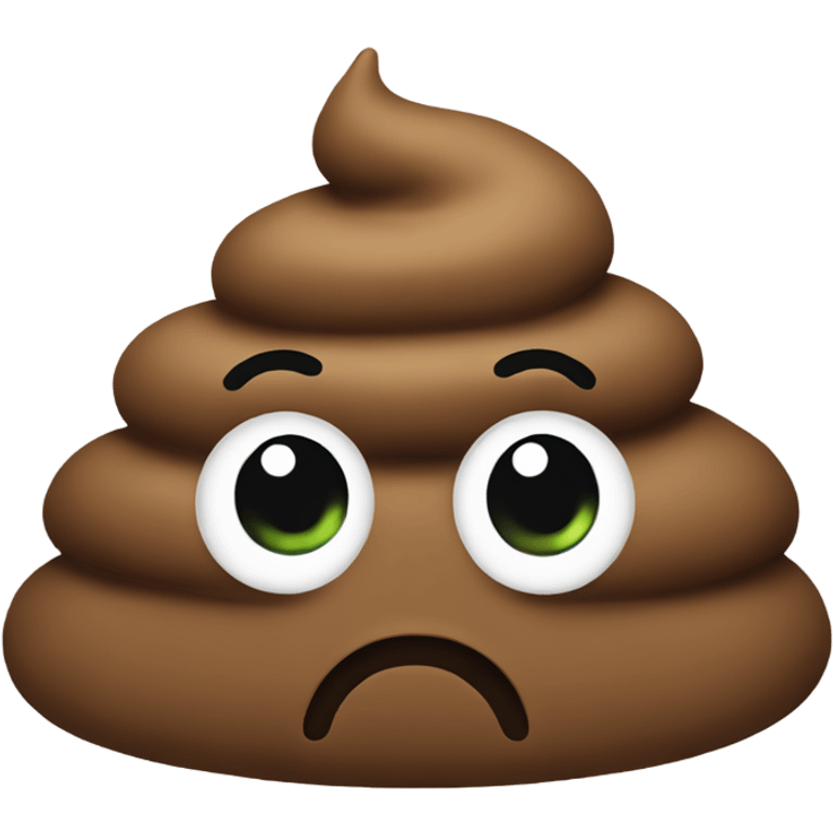 Cute poop  emoji