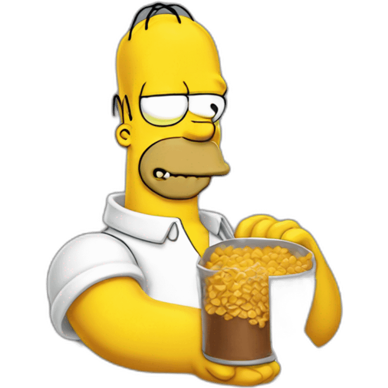 Homer simpson emoji