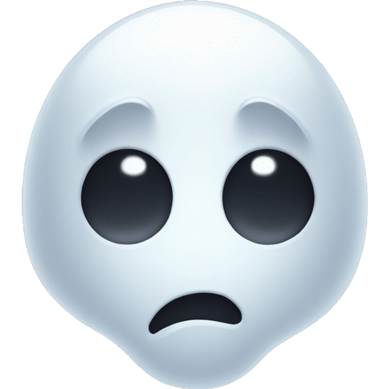 cute ghost face emoji