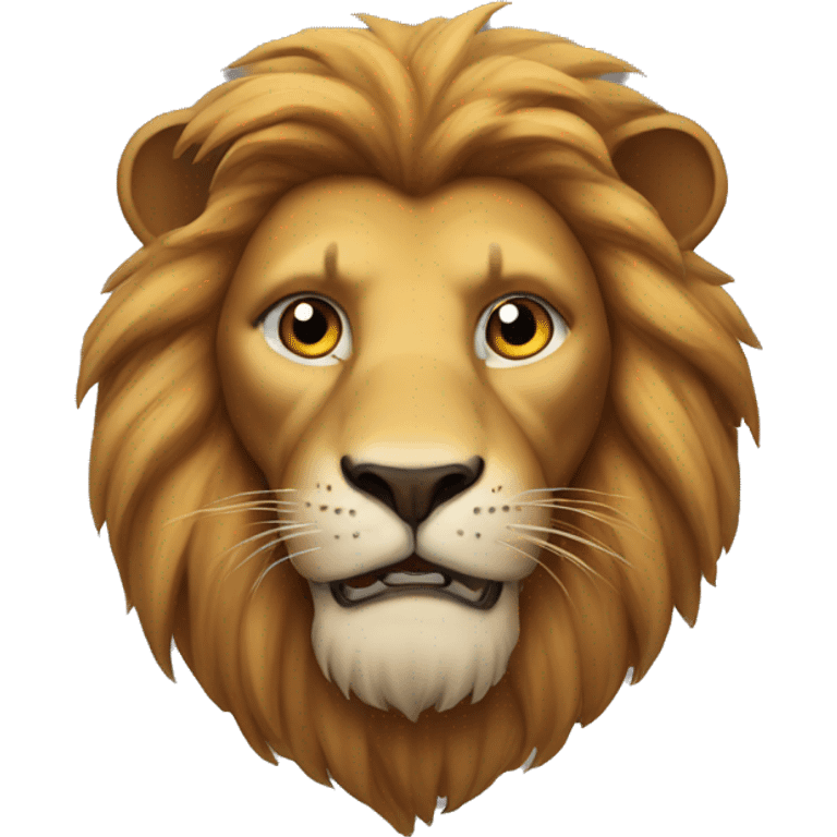 Lion head emoji