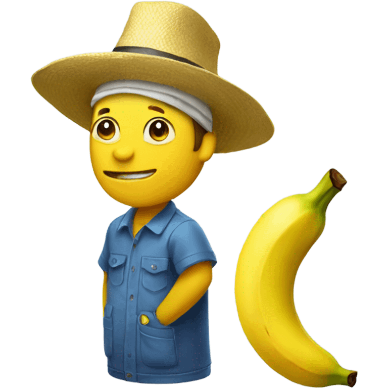 Banana hat emoji