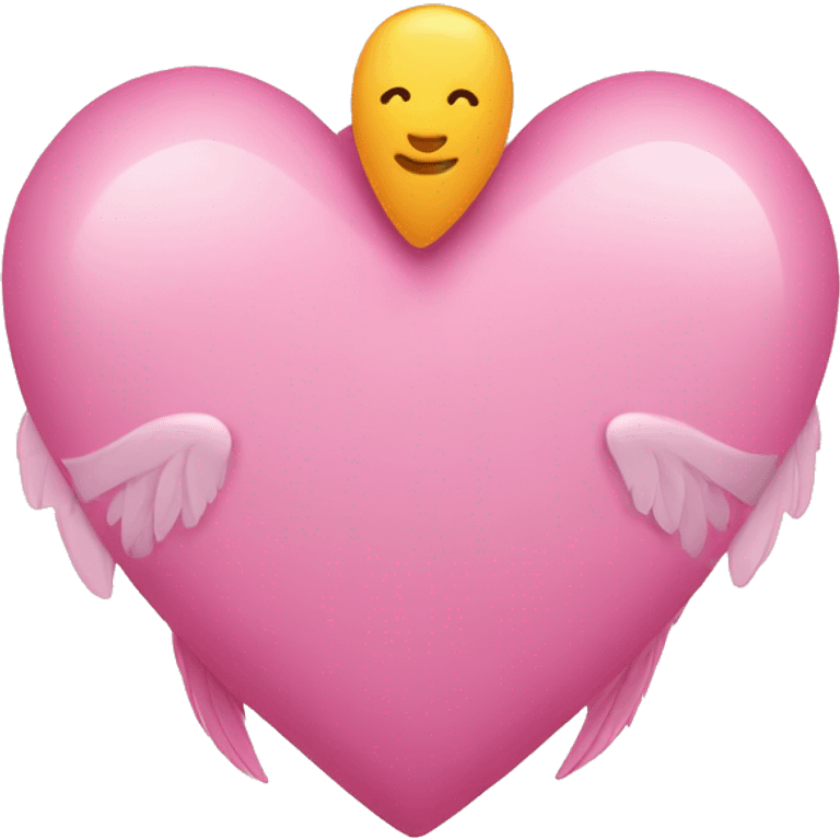 Corazón con alas  emoji