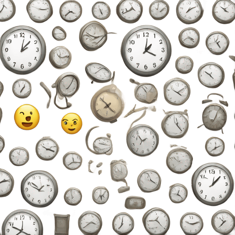 a clock 9 a.m emoji