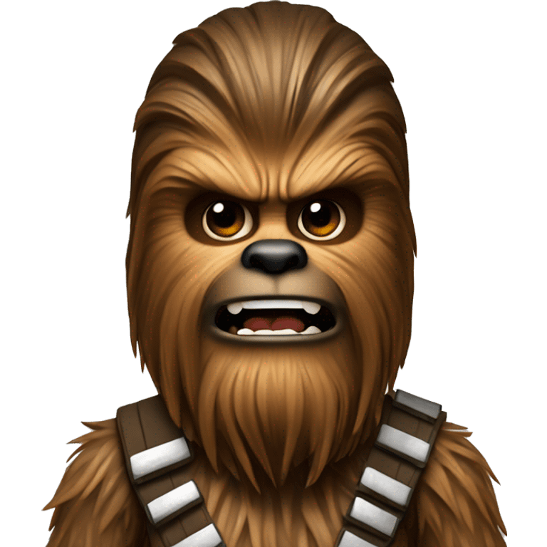 Chewbacca shoked emoji