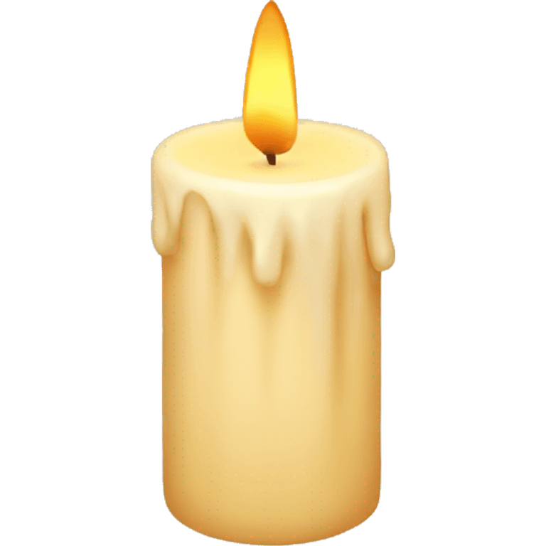 Summer candle emoji