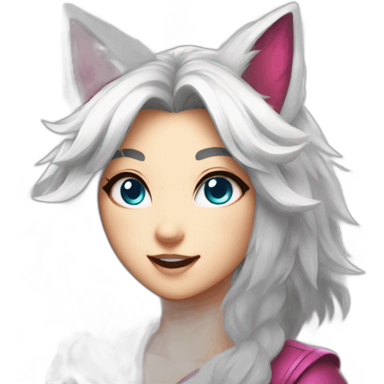 Ahri from League of legends  emoji