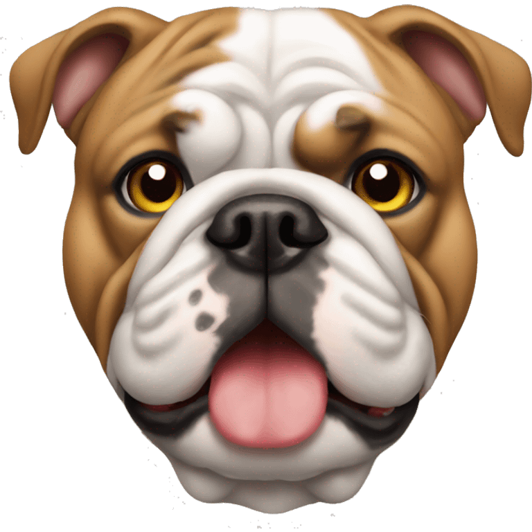 English bulldog  emoji