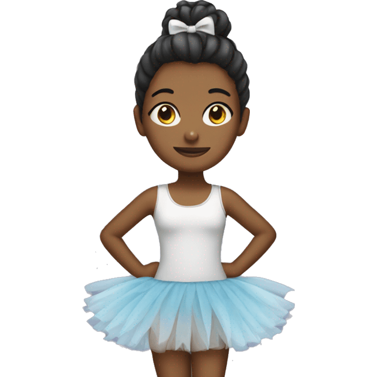 girl wearing tutu emoji