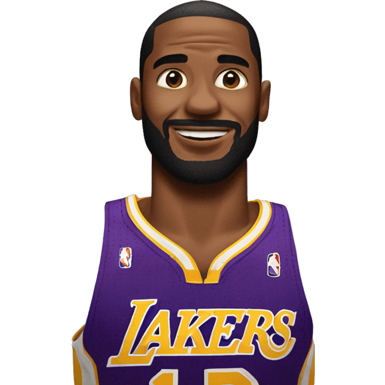 HOLOGRAPHIC LOS ANGELES LAKERS emoji