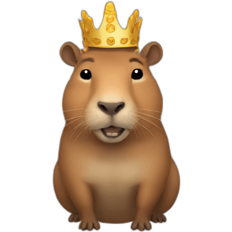 capybara princess emoji