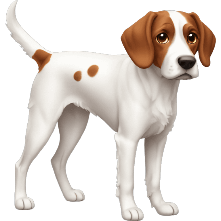 Brittany Dog Breed Full Body emoji