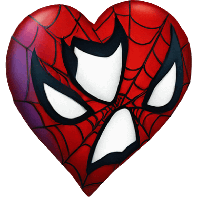 spiderman heart emoji