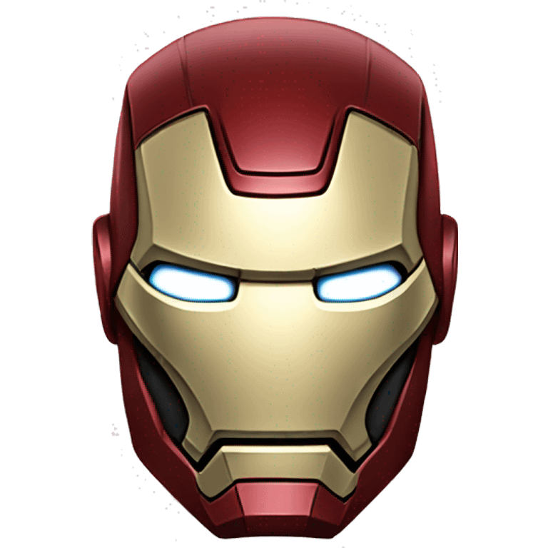 Ironman face emoji