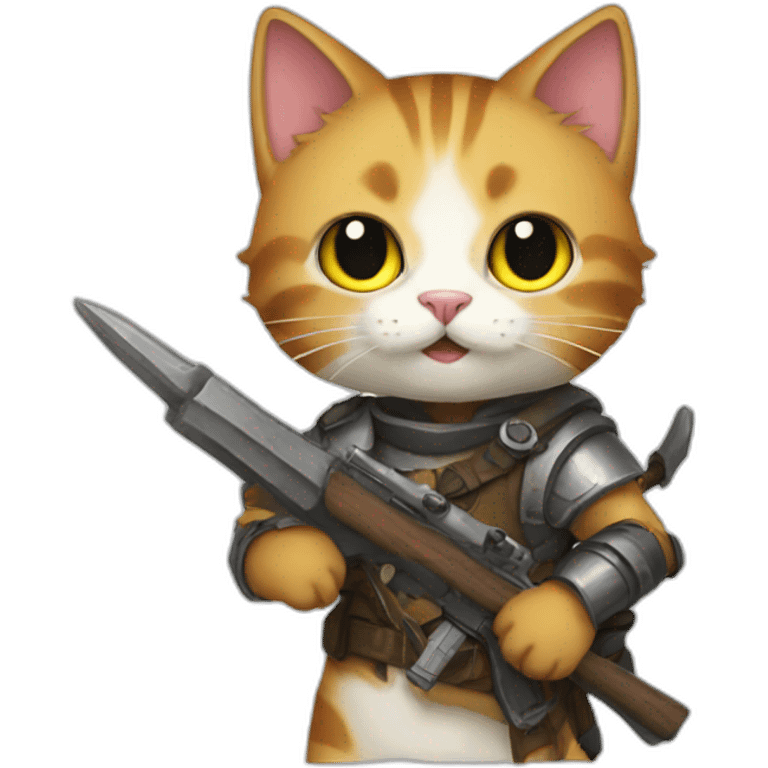 cat with RPG emoji