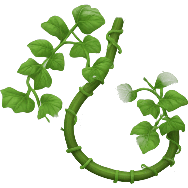 long winding plant vines emoji