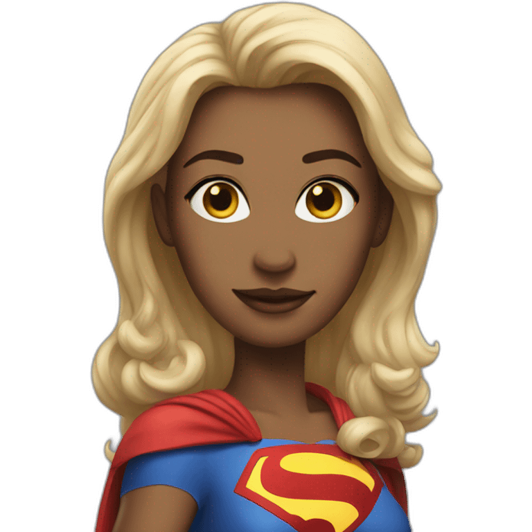 Super Woman  emoji