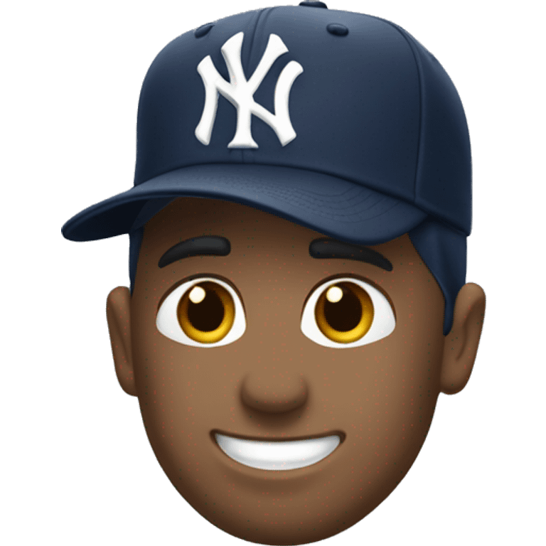 New York Yankees hat emoji