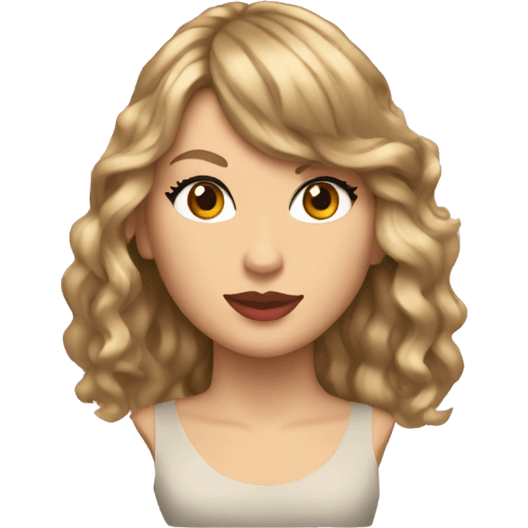 Taylor Swift in fearless emoji