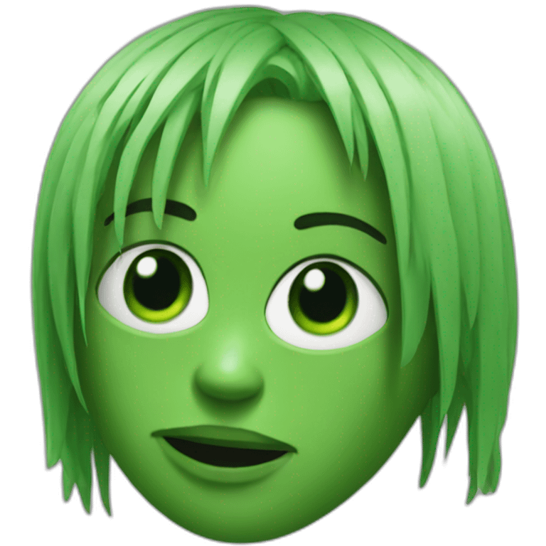 green fifth element emoji