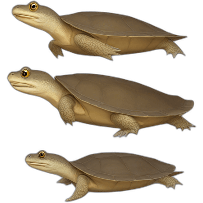 Brown-Spiny-Softshell-Turtle emoji