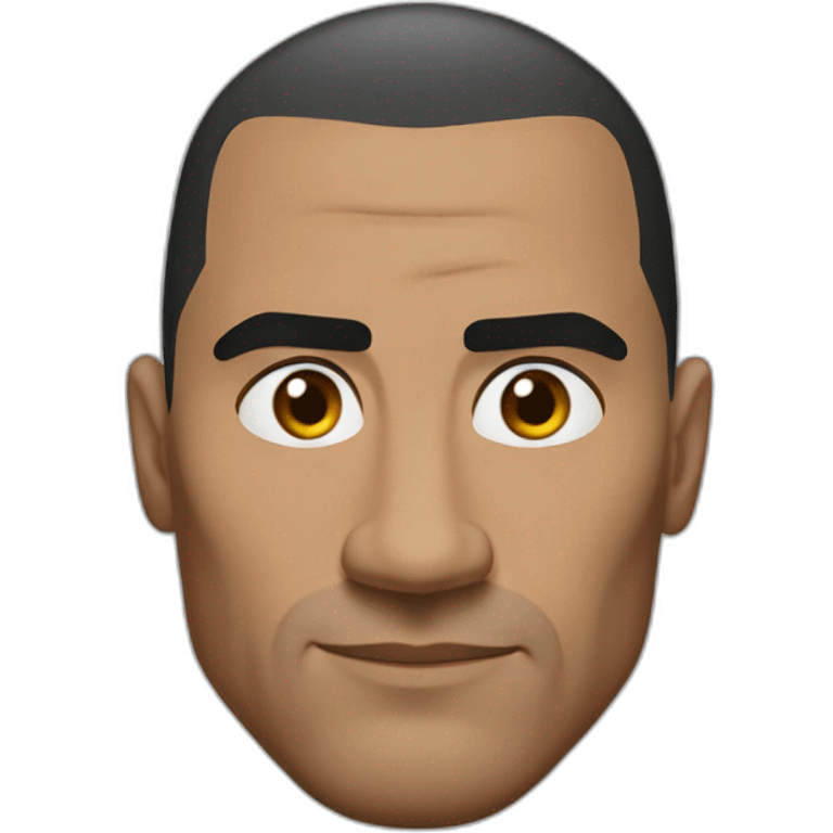 The rock’s eyebrow raise emoji