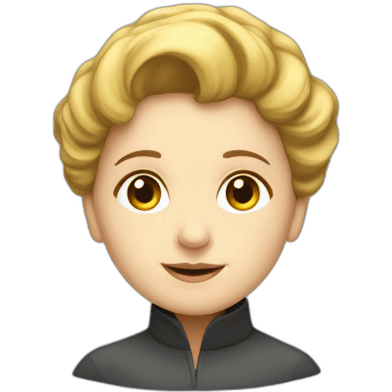 Marie curie work emoji