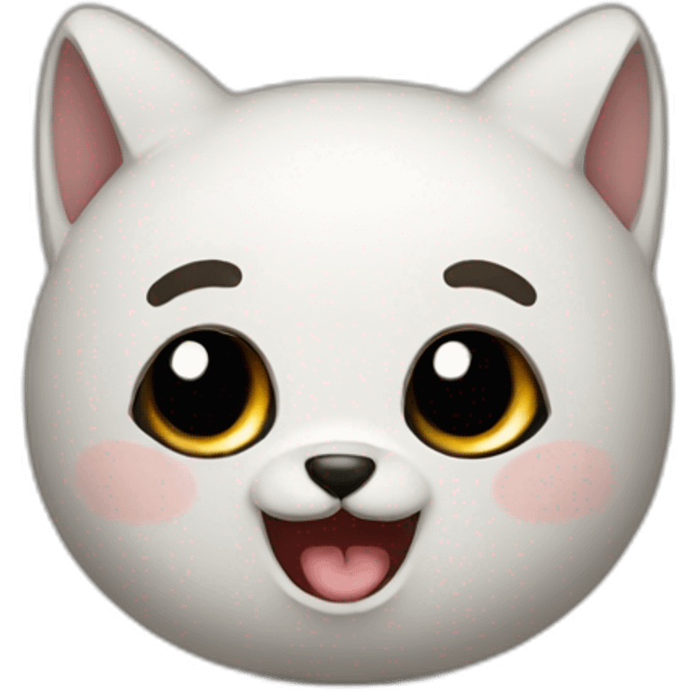 Chat mignon emoji