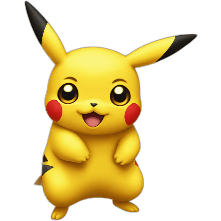 pikachu clin d'oeil emoji