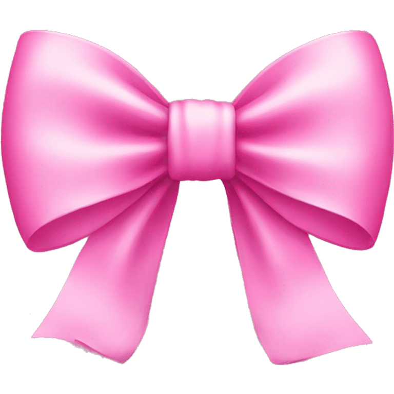 Pink bow emoji