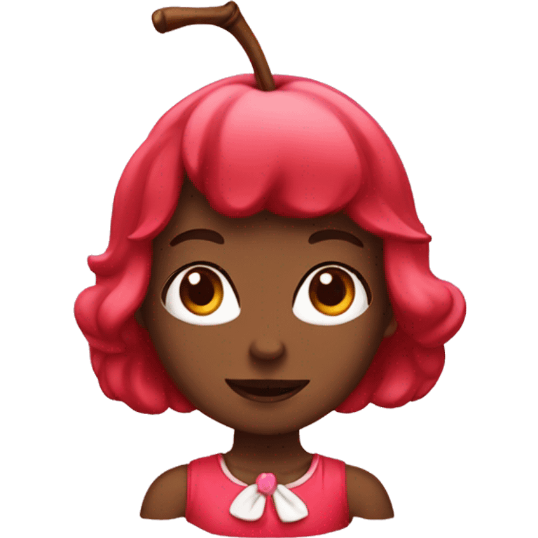 Cherry girl emoji