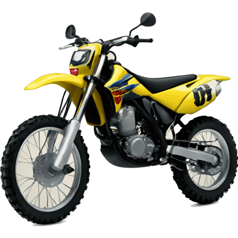 Suzuki dirtbike logo  emoji