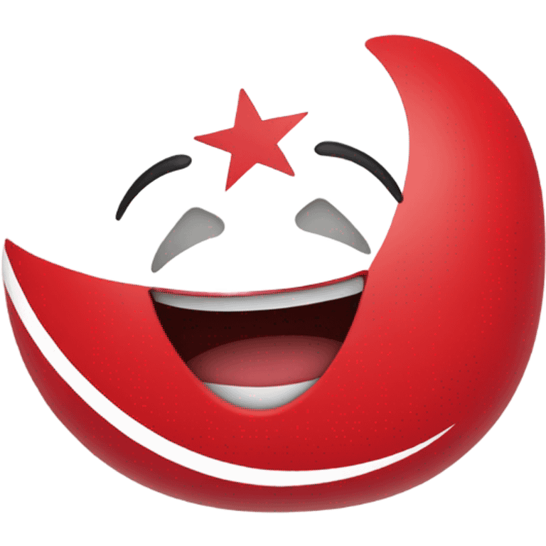 turkish flag smiley emoji emoji