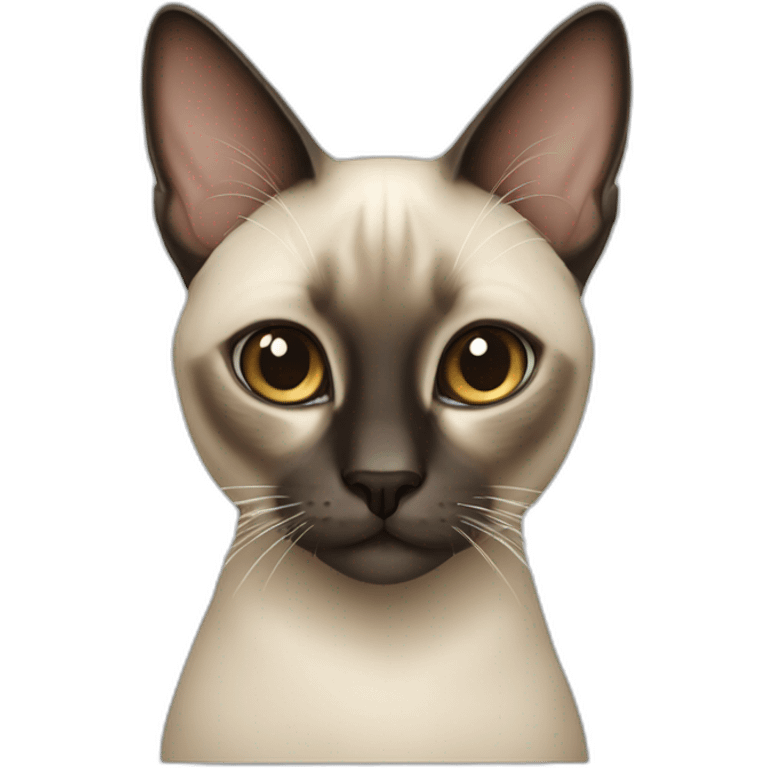 Siamese cat emoji